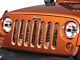 Under The Sun Inserts Grille Insert; Pine Trees Grey Sky (07-18 Jeep Wrangler JK)