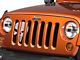Under The Sun Inserts Grille Insert; Punisher Black and White (07-18 Jeep Wrangler JK)