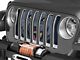 Under The Sun Inserts Grille Insert; Wolf (18-23 Jeep Wrangler JL w/o TrailCam; 2024 Jeep Wrangler JL Sport)