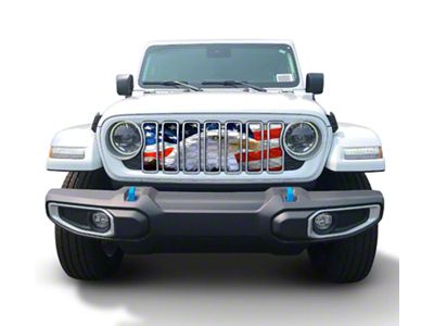 Under The Sun Inserts Grille Insert; Soaring High (2024 Wrangler JL, Excluding Sport)