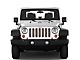 Under The Sun Inserts Grille Insert; Lava Flow (20-23 Jeep Gladiator JT w/o TrailCam; 2024 Jeep Gladiator JT Sport)