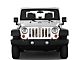 Under The Sun Inserts Grille Insert; Pit Bull (20-23 Jeep Gladiator JT w/o TrailCam; 2024 Jeep Gladiator JT Sport)