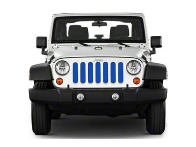 Under The Sun Inserts Grille Insert; Surf Blue Pearl (20-23 Jeep Gladiator JT w/o TrailCam; 2024 Jeep Gladiator JT Sport)