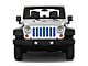 Under The Sun Inserts Grille Insert; Surf Blue Pearl (20-23 Jeep Gladiator JT w/o TrailCam; 2024 Jeep Gladiator JT Sport)