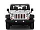 Under The Sun Inserts Grille Insert; Black and Red (07-18 Jeep Wrangler JK)