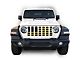 Under The Sun Inserts Grille Insert; Distressed Black and Yellow (18-23 Jeep Wrangler JL w/o TrailCam; 2024 Jeep Wrangler JL Sport)