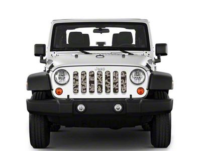 Under The Sun Inserts Grille Insert; Galloping Horses (07-18 Jeep Wrangler JK)