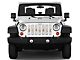 Under The Sun Inserts Grille Insert; Gold Ornaments (07-18 Jeep Wrangler JK)