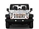 Under The Sun Inserts Grille Insert; Pineapple (07-18 Jeep Wrangler JK)