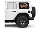 Under The Sun Inserts Hard Top Rear Side Window Decals; Maryland Crab (07-24 Jeep Wrangler JK & JL 4-Door)