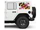 Under The Sun Inserts Hard Top Rear Side Window Decals; Maryland (07-24 Jeep Wrangler JK & JL 4-Door)