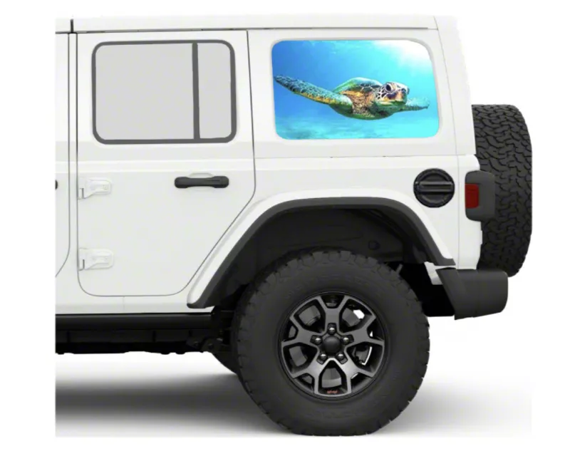 Sea Turtle - Jeep Wrangler outlets Tail Light Covers