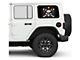 Under The Sun Inserts Hard Top Rear Side Window Decals; Jolly Rogers (07-24 Jeep Wrangler JK & JL 4-Door)