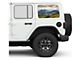 Under The Sun Inserts Hard Top Rear Side Window Decals; Smoky MT (07-24 Jeep Wrangler JK & JL 4-Door)