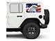 Under The Sun Inserts Hard Top Rear Side Window Decals; Soaring High (07-24 Jeep Wrangler JK & JL 4-Door)