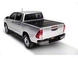 UnderCover Flex Tri-Fold Tonneau Cover; Black Textured (2024 Tacoma)