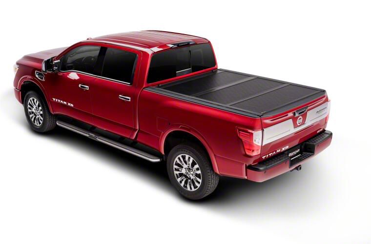 UnderCover Titan XD Flex TriFold Tonneau Cover; Black Textured FX51016