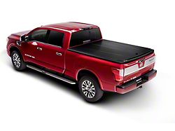 UnderCover SE Hinged Tonneau Cover; Black Textured (16-24 Titan XD w/ 6-1/2-Foot Bed)