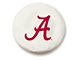 University of Alabama A Spare Tire Cover; White (66-18 Jeep CJ5, CJ7, Wrangler YJ, TJ & JK)