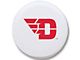 University of Dayton Spare Tire Cover; White (66-18 Jeep CJ5, CJ7, Wrangler YJ, TJ & JK)