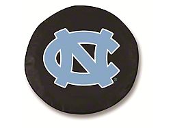 University of North Carolina Spare Tire Cover; Black (66-18 Jeep CJ5, CJ7, Wrangler YJ, TJ & JK)