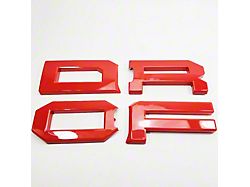 UPR Replacement Grille Letters; Code Orange (22-25 Bronco Raptor)