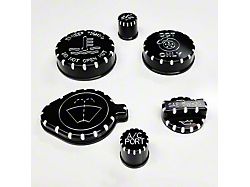 UPR Products Engine Cap Covers; Black (21-24 Bronco, Excluding Raptor)