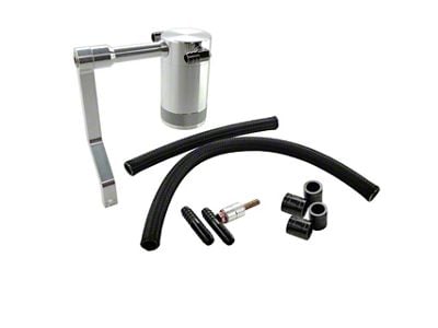 UPR Products Billet Oil Catch Can with Z Mounting Bracket; Satin (11-21 6.4L HEMI Jeep Grand Cherokee WK2)