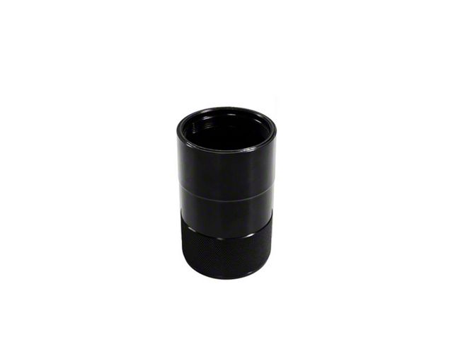 UPR Products 5-Inch Oil Catch Can Extension; 7oz; Black (Universal; Some Adaptation May Be Required)