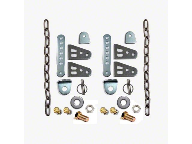 UPR Products Universal Front End Chain Travel Limiter Kit (Universal; Some Adaptation May Be Required)