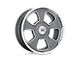 US Mag Boulevard Matte Gunmetal 6-Lug Wheel; 20x8; 1mm Offset (04-15 Titan)