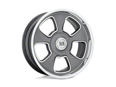 US Mag Boulevard Matte Gunmetal 6-Lug Wheel; 20x9.5; 1mm Offset (04-15 Titan)