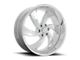 US Mag Desperado Chrome 6-Lug Wheel; 24x10; 25mm Offset (04-15 Titan)