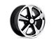 US Mag Bandit Matte Black Machined 5-Lug Wheel; 18x8; 1mm Offset (05-15 Tacoma)