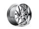 US Mag Rambler Chrome 5-Lug Wheel; 15x7; 1mm Offset (05-15 Tacoma)