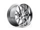 US Mag Rambler Chrome 5-Lug Wheel; 17x8; 1mm Offset (05-15 Tacoma)