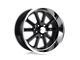 US Mag Rambler Gloss Black 5-Lug Wheel; 17x8; 1mm Offset (05-15 Tacoma)