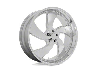 US Mag Desperado Chrome 6-Lug Wheel; Left Directional; 22x10; 25mm Offset (22-24 Bronco Raptor)