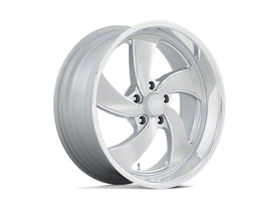 US Mag Desperado Silver Brushed Face Milled Diamond Cut Milled Wheel; 20x9.5; 1mm Offset (05-10 Jeep Grand Cherokee WK)