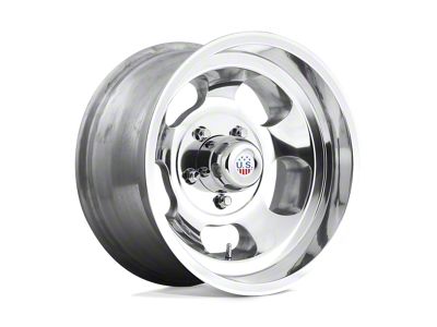 US Mag Indy High Luster Polished Wheel; 15x8; 0mm Offset (84-01 Jeep Cherokee XJ)