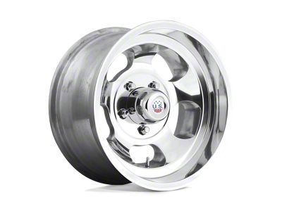 US Mag Indy High Luster Polished Wheel; 15x7; -5mm Offset (84-01 Jeep Cherokee XJ)