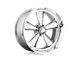 US Mag Standard Chrome Wheel; 15x7; -6mm Offset (84-01 Jeep Cherokee XJ)