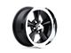 US Mag Standard Gloss Black Wheel; 15x8; 1mm Offset (84-01 Jeep Cherokee XJ)