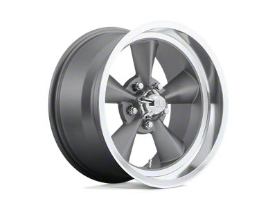 US Mag Standard Matte Gunmetal Wheel; 15x7; -5mm Offset (84-01 Jeep Cherokee XJ)