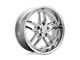 US Mag Cten Chrome Wheel; 18x8; 1mm Offset (20-24 Jeep Gladiator JT)