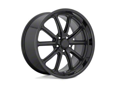 US Mag Rambler Gloss Black with Matte Black Wheel; 20x8; 1mm Offset (20-24 Jeep Gladiator JT)