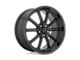 US Mag Rambler Gloss Black with Matte Black Wheel; 20x9.5; 1mm Offset (20-24 Jeep Gladiator JT)