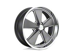 US Mag Roadster Matte Gunmetal Machined Wheel; 20x8; 1mm Offset (20-24 Jeep Gladiator JT)