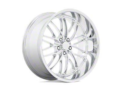 US Mag Santa Cruz Polished Wheel; 22x10.5; 0mm Offset (20-24 Jeep Gladiator JT)