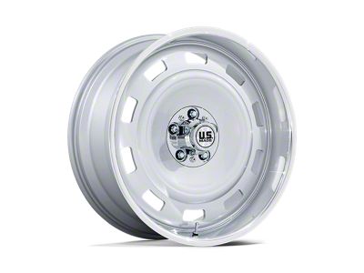 US Mag Scottsdale Silver with Diamond Cut Lip Wheel; 20x10; 6mm Offset (20-24 Jeep Gladiator JT)